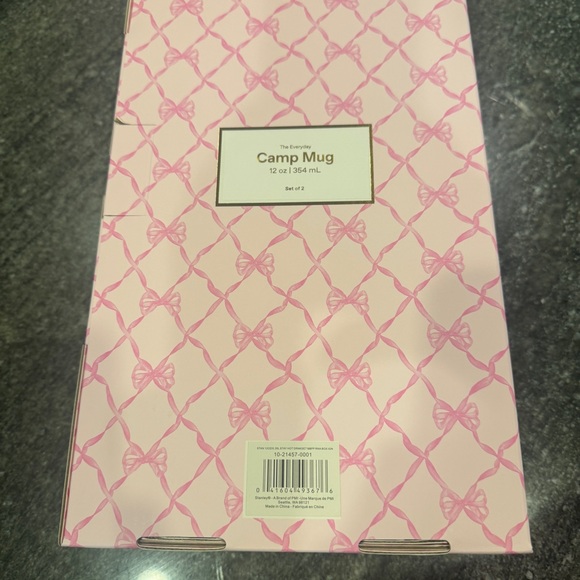 LoveShackFancy Other - LoveShackFancy Pink Camp Mug Box